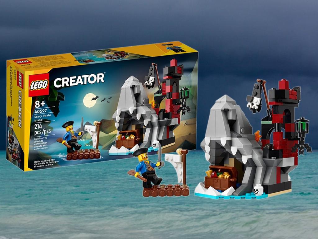 LEGO Creator Scary Pirate Island 40597, Ophalen of Verzenden, Zo goed als nieuw