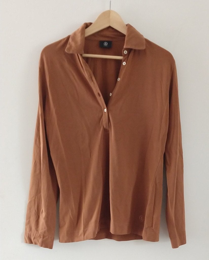 longsleeve maat 40,  merk Bogner, bruin, volgnr 50, Kleding | Dames, Maat 38/40 (M), Bruin, Bogner, Ophalen of Verzenden