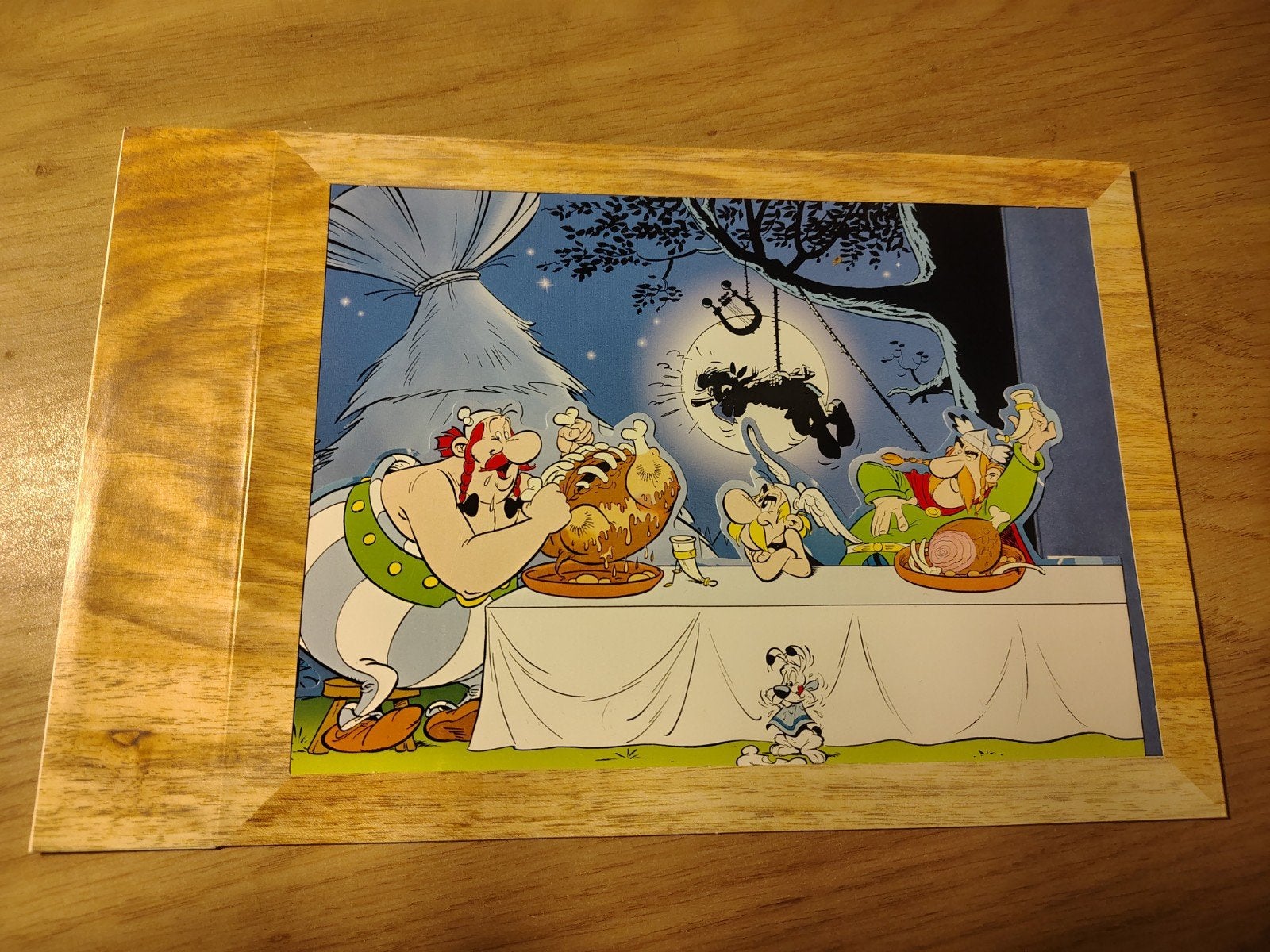Asterix Het feestmaal 45 jaar Asterix, Eén stripboek, Ophalen of Verzenden, Zo goed als nieuw