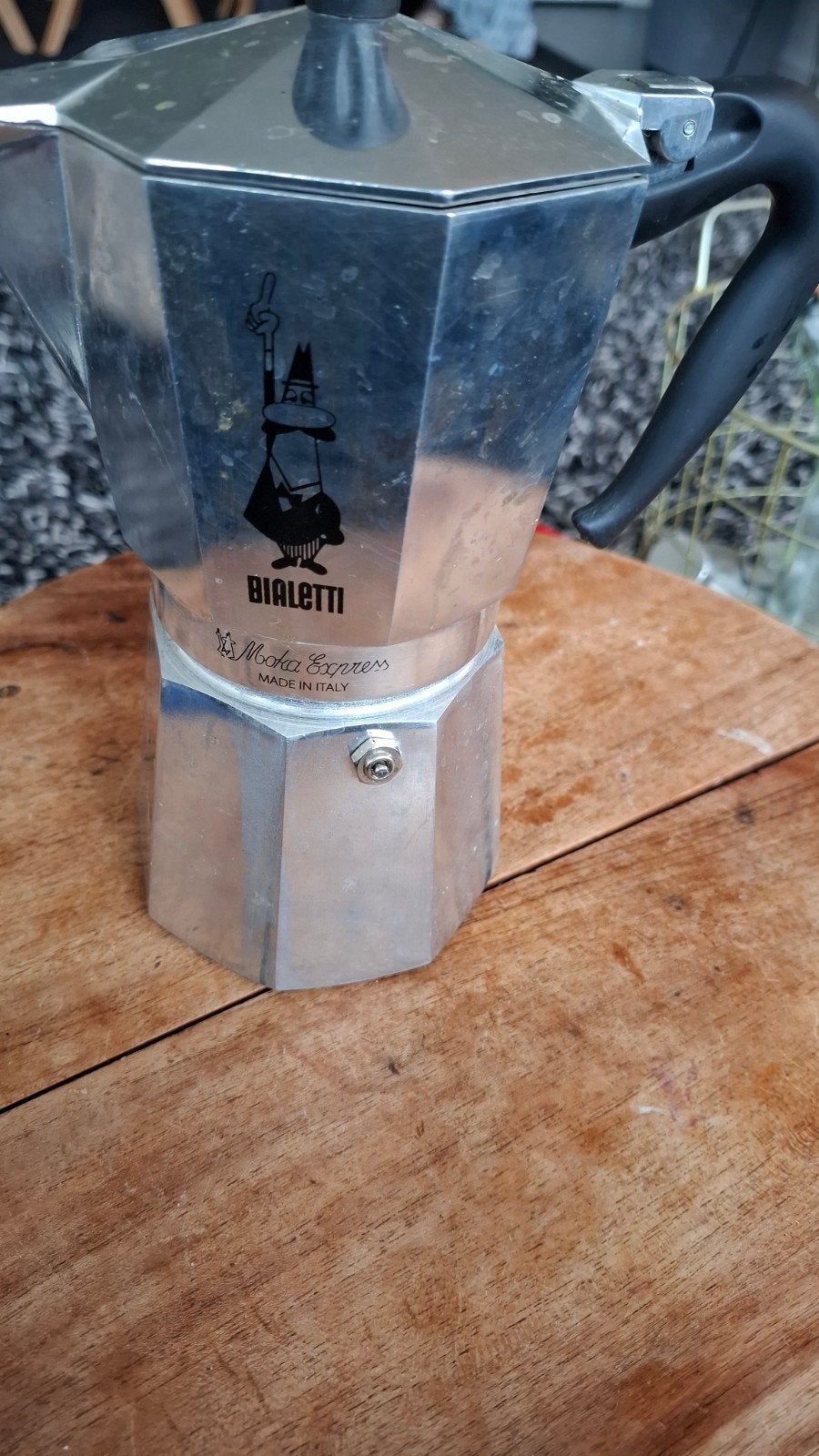 Bialetti Moka Express - Italiaanse espresso maker, Witgoed en Apparatuur, Koffiezetapparaten, Gebruikt, Overige modellen, Gemalen koffie
