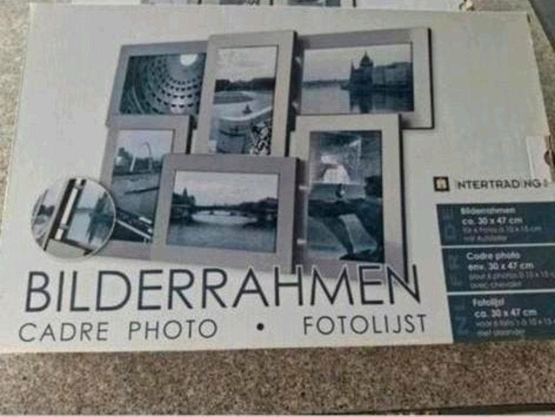 6 delige fotolijst, Ophalen, Nieuw