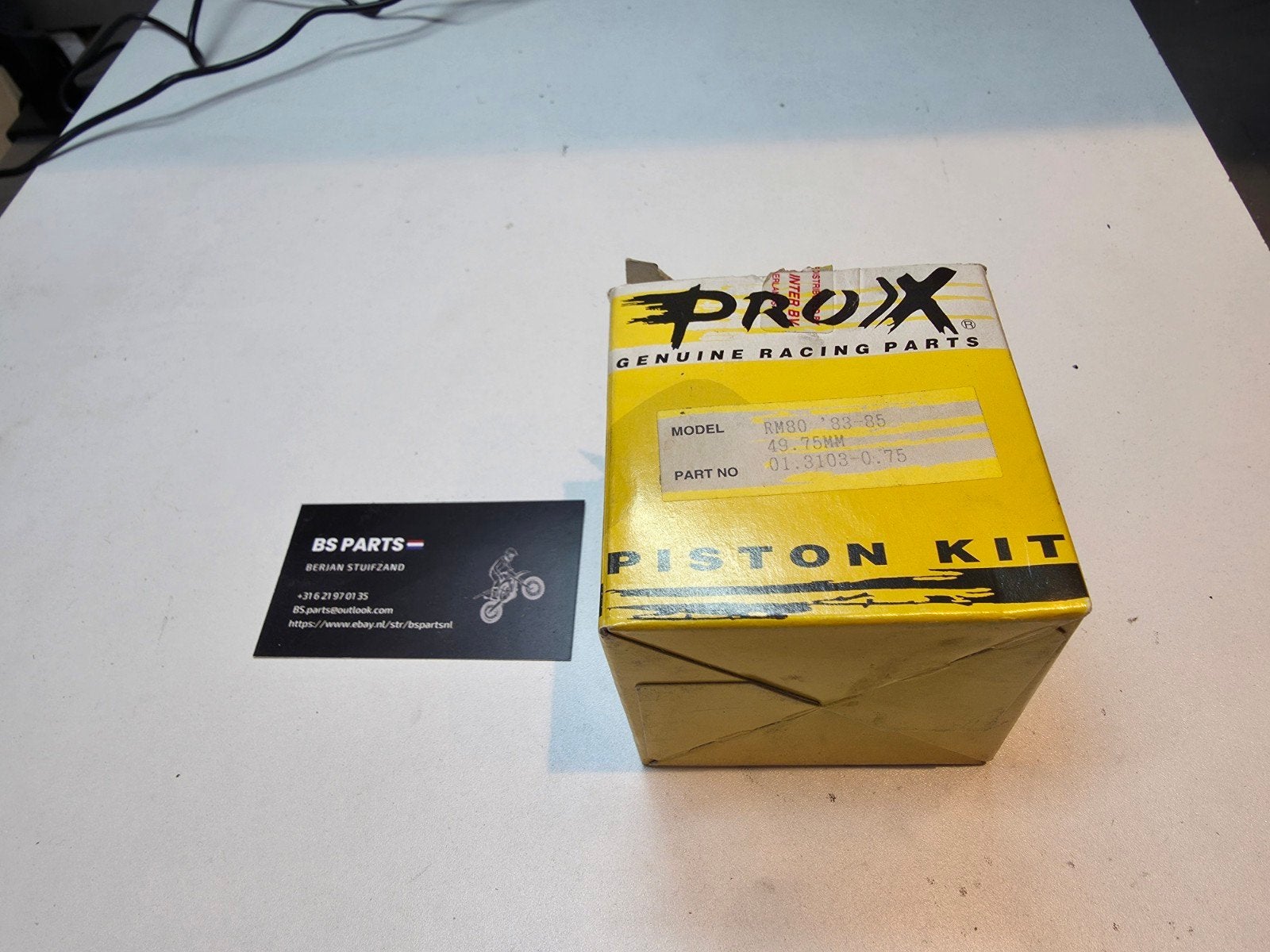 PROX Zuigerkit Suzuki RM80 '83-'85 49,75MM- Nieuw, Ophalen of Verzenden, PROX, Onbekend, Onbekend