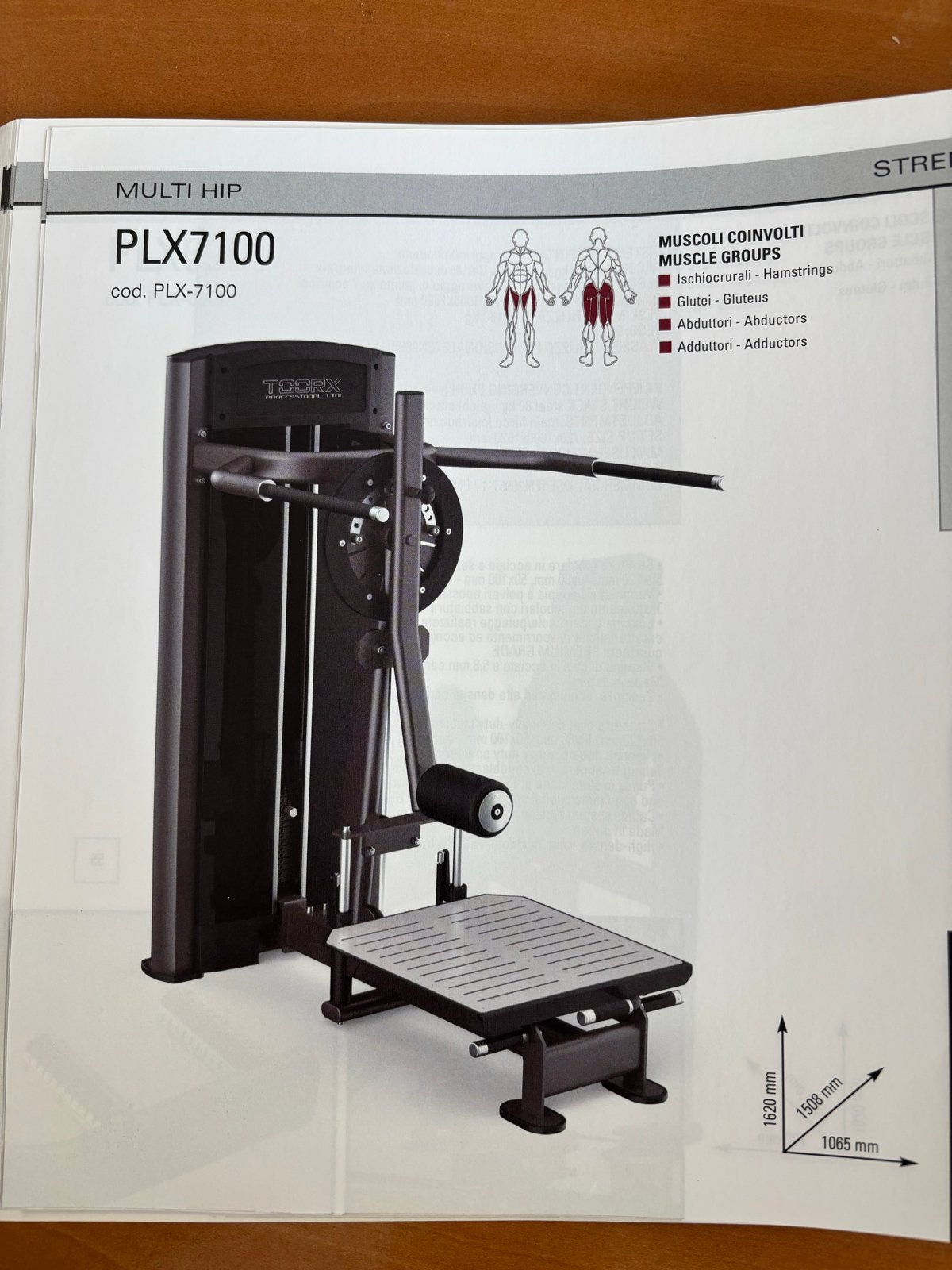 Toorx PLX7100 Multi Hip Krachtstation - Zo goed als nieuw, Ophalen, Krachtstation, Zo goed als nieuw, Metaal
