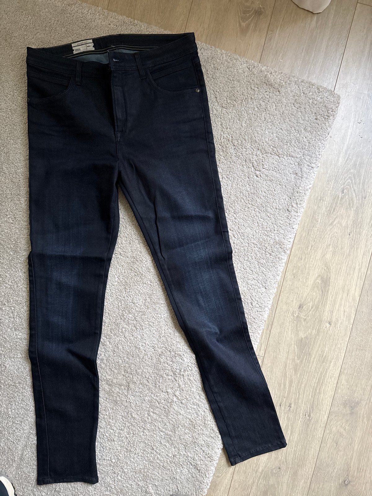 MGXX Amsterdam Skinny High Waist Jeans W31, Ophalen, Zo goed als nieuw, Blauw, W30 - W32 (confectie 38/40)