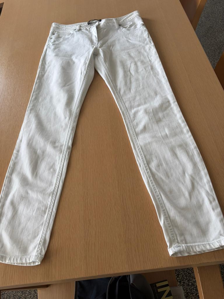 Roberto Cavalli, italiaanse maat 46, onze maat 38, Kleding | Dames, Maat 38/40 (M), Wit, Ophalen of Verzenden, Zo goed als nieuw