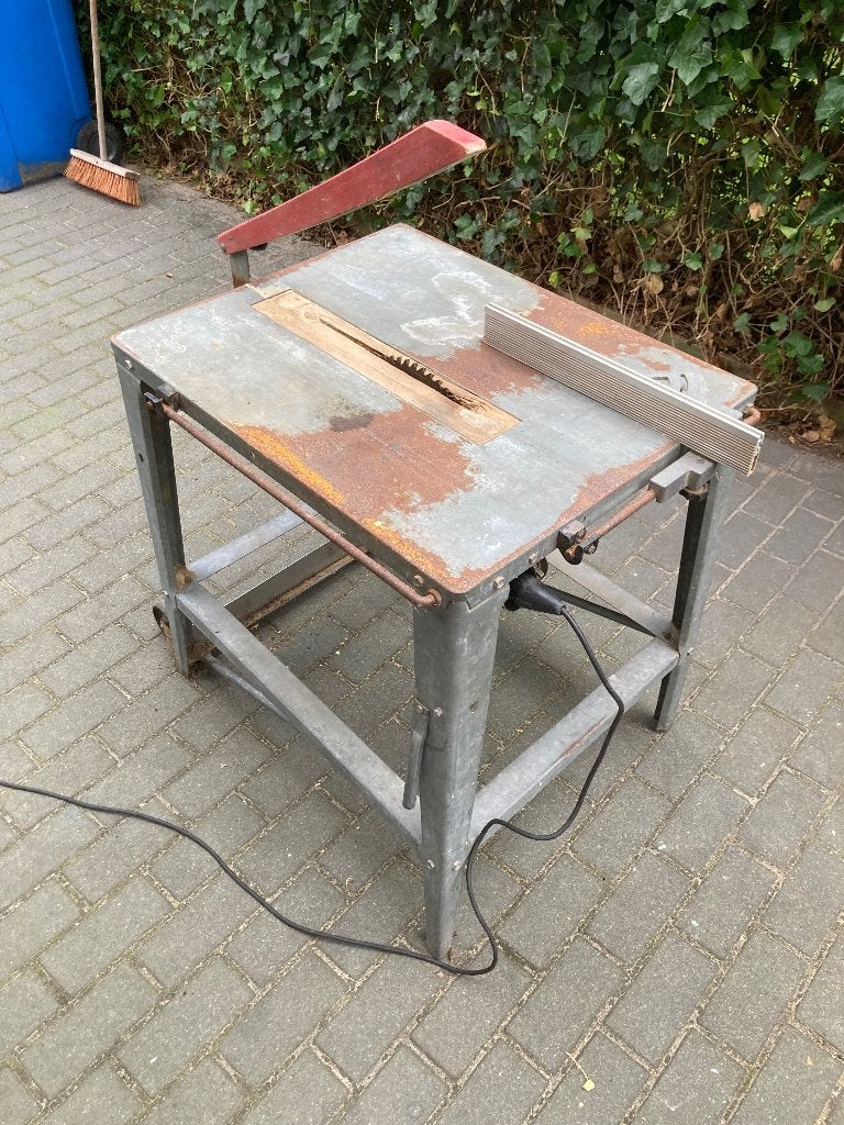 Electrabel beckum tafelzaag, Doe-het-zelf en Verbouw, Ophalen, Gebruikt, Cirkelzaag, 30 tot 70 mm