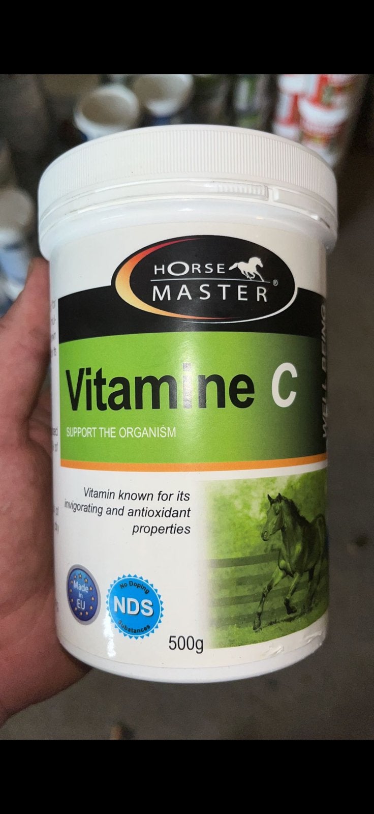 Horse Master Vitamin C 500 gram, Ophalen of Verzenden, Nieuw
