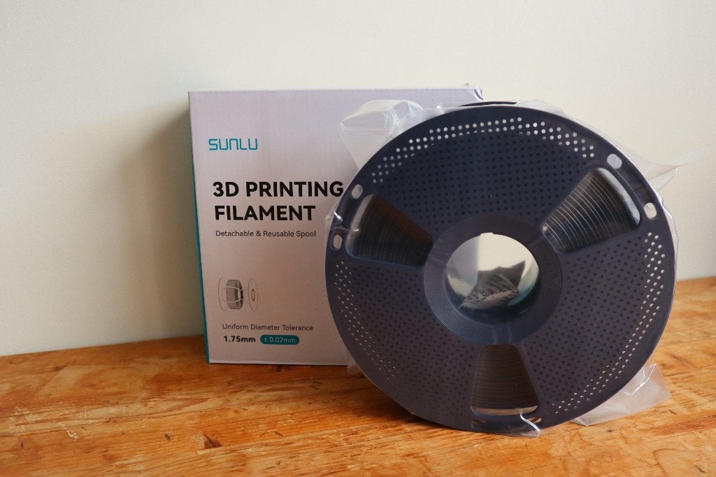 SUNLU BLACK PETG 3D Printer Filament 1.75mm rol 1KG, Ophalen of Verzenden, Nieuw, Filamentrollen