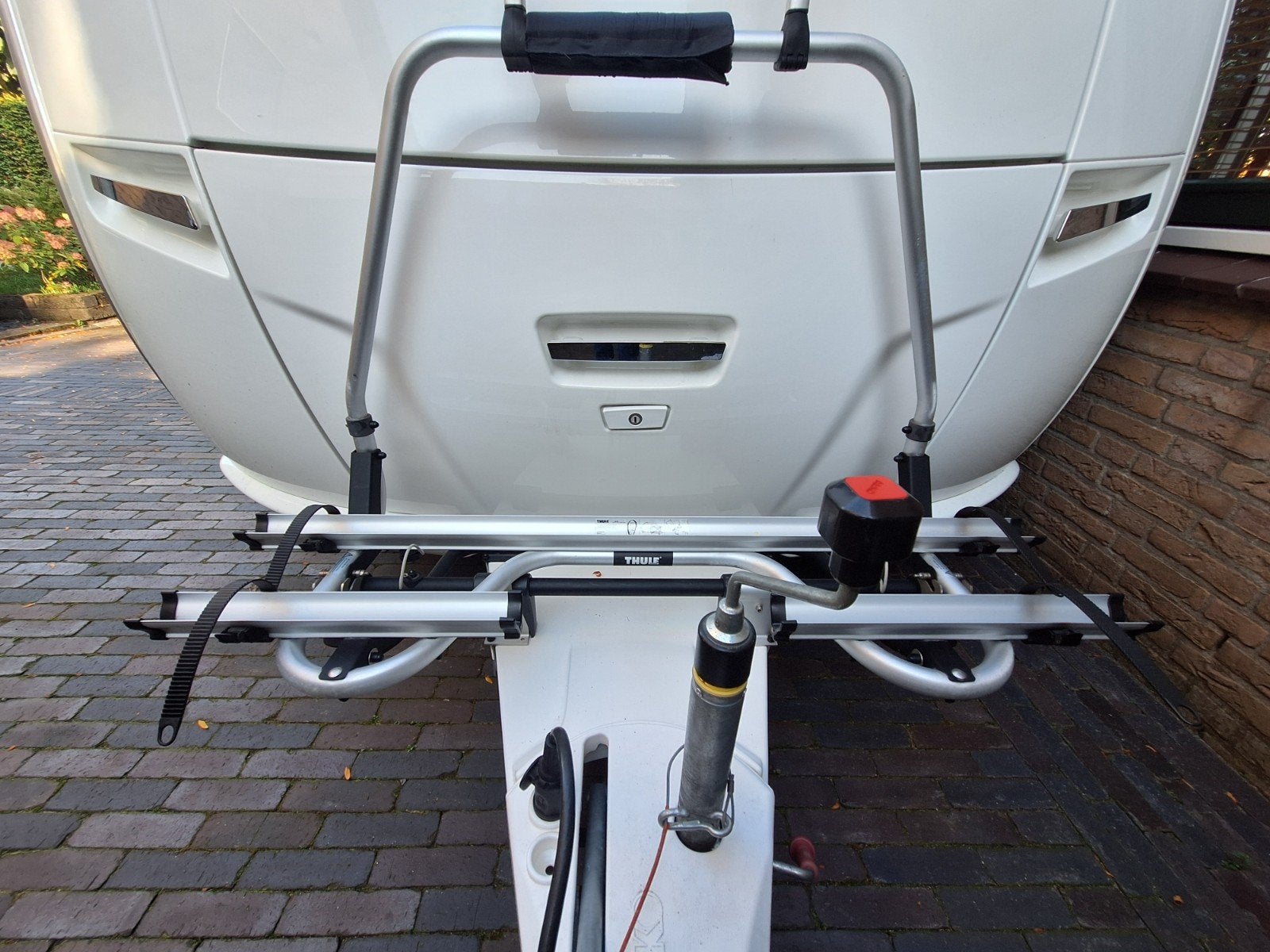 thule caravan fietsdrager, Ophalen, Gebruikt