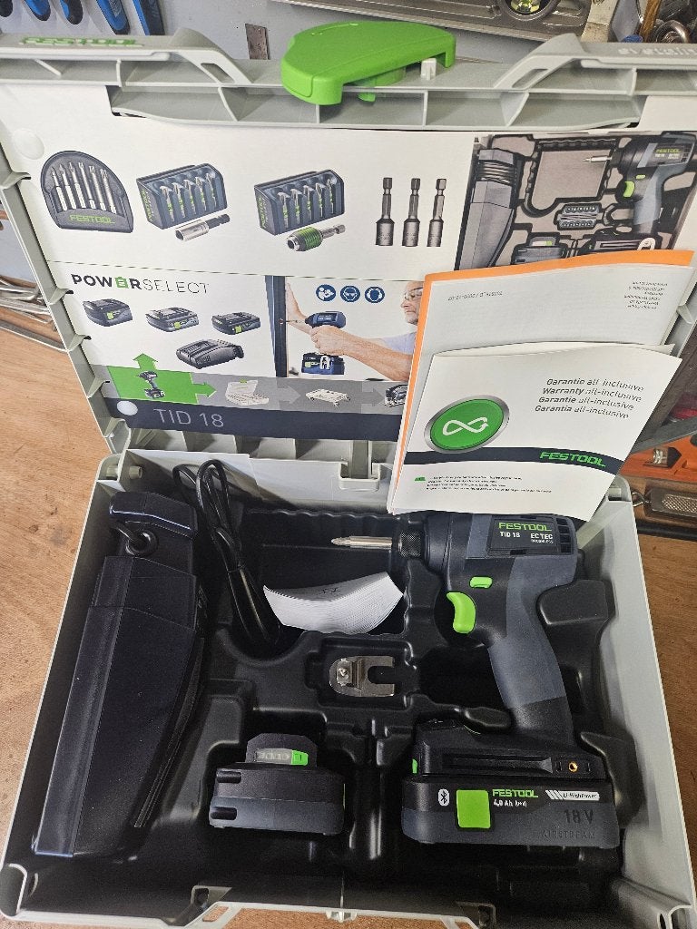 Festool TID 18, Doe-het-zelf en Verbouw, Gereedschap | Boormachines, Ophalen, Nieuw, Boor- en Schroefmachine
