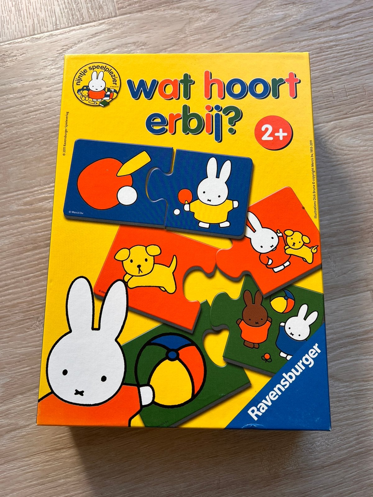 Nijntje puzzel Wat hoort erbij?, Ophalen of Verzenden, Zo goed als nieuw, Puzzelen