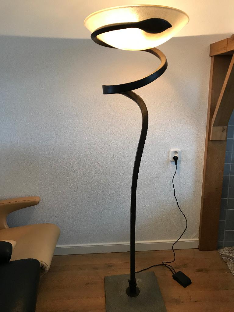 Vloerlamp Alfea E. Ciampalini Lamp Internatioal Murano glas, Ophalen, Glas, Nvt, 150 tot 200 cm