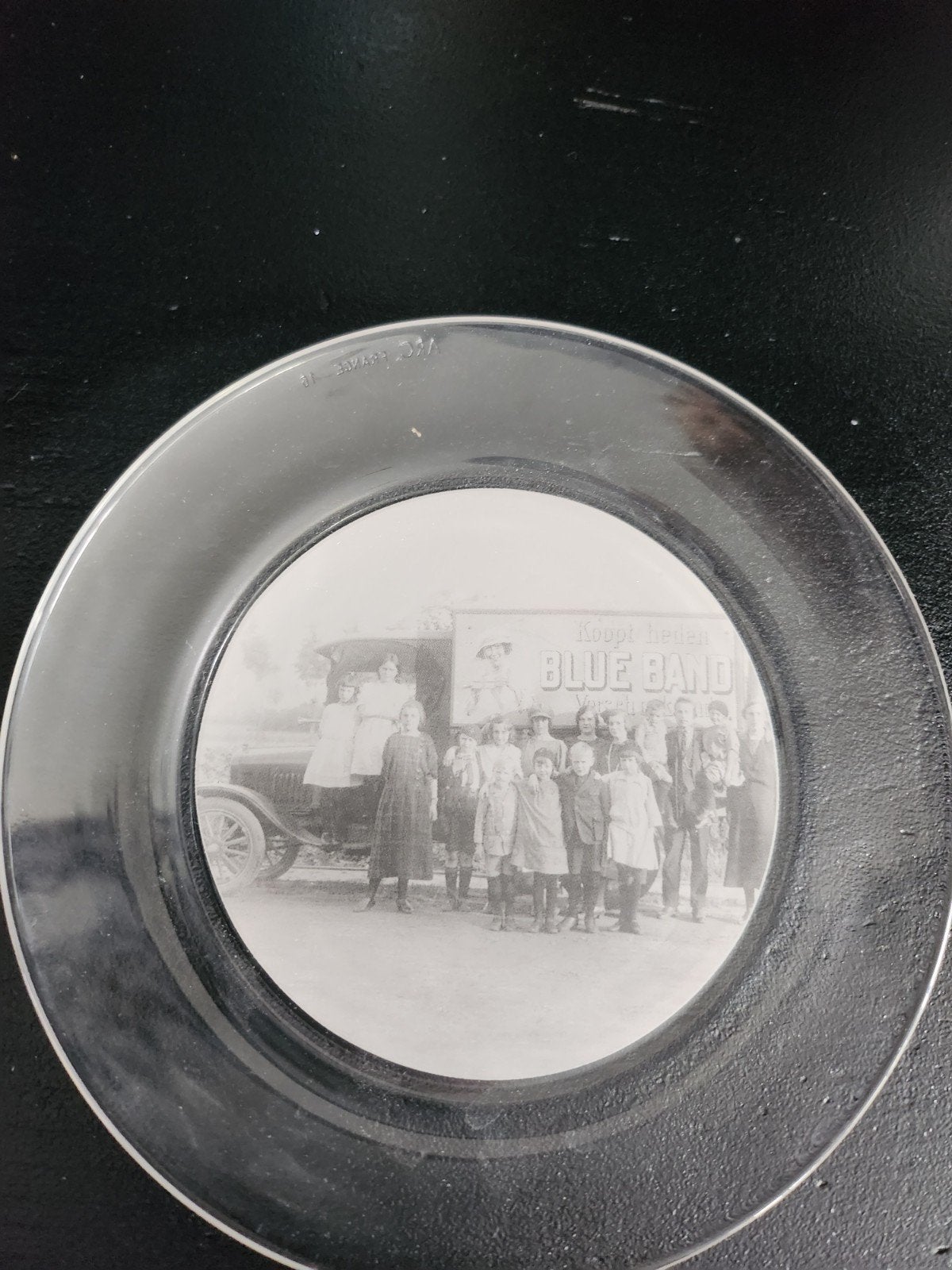 Vintage Blue Band reclame bordje - Jaren '20, Ophalen of Verzenden