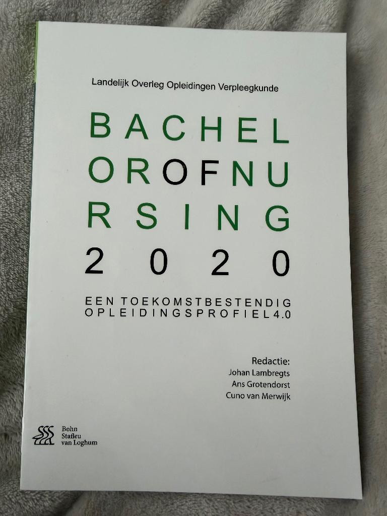 Bachelor of nursing 2020, Diverse auteurs, Zo goed als nieuw, Beta, HBO