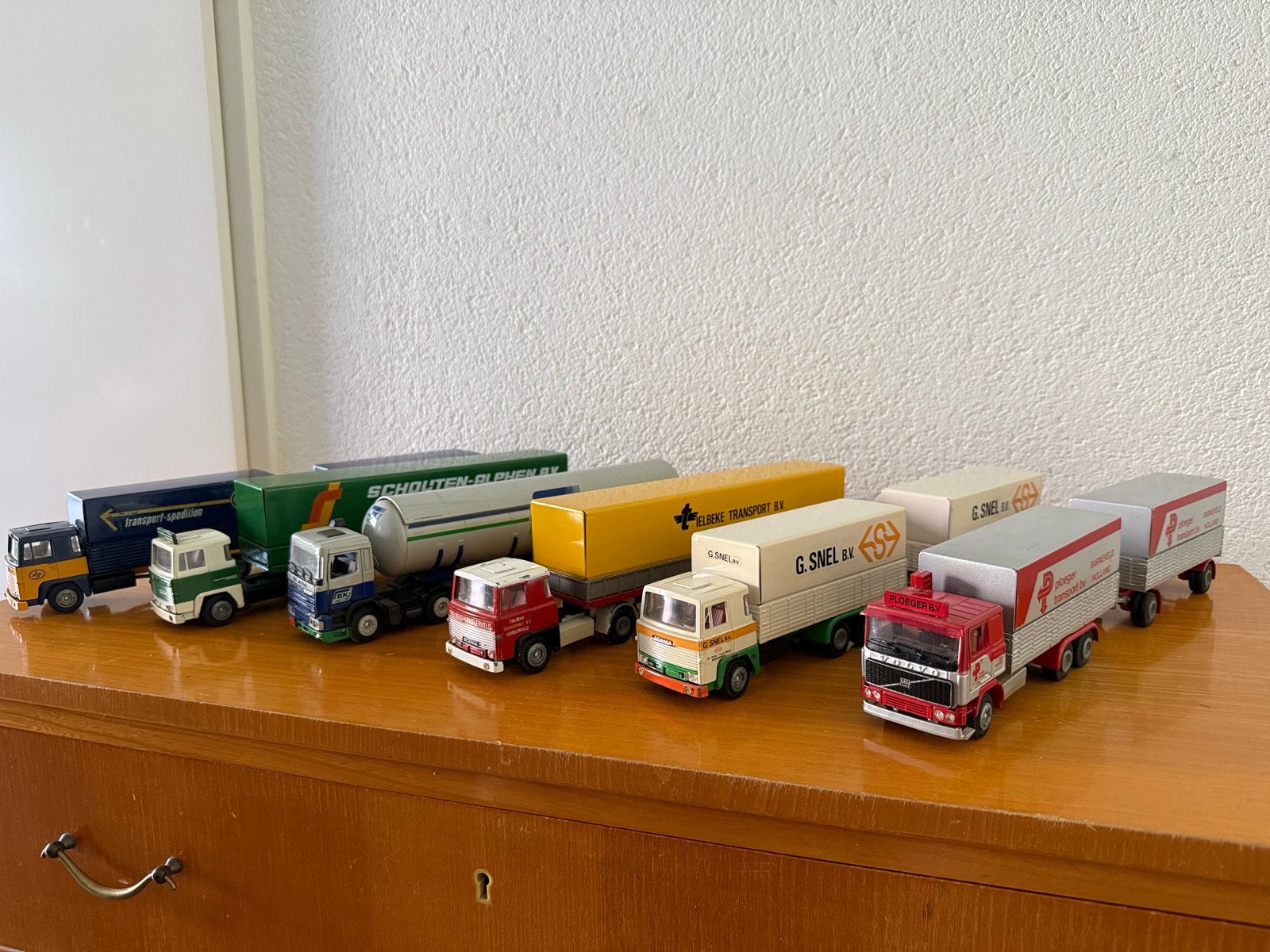 Verzameling Tekno Holland Vrachwagens, Ophalen of Verzenden, Gebruikt