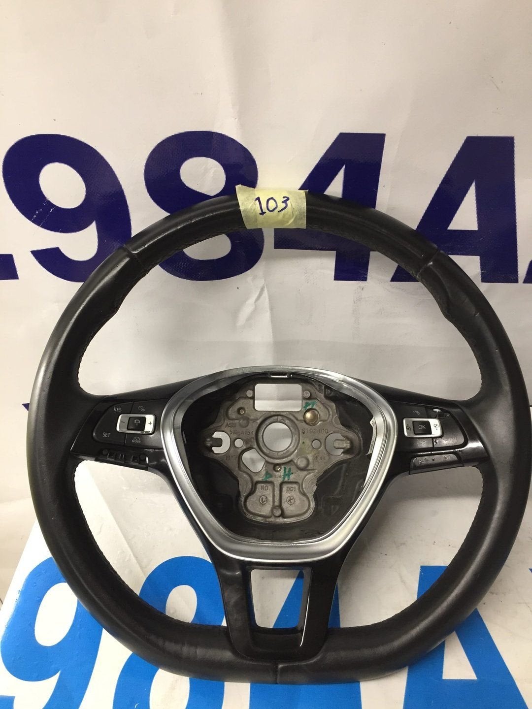 VW Polo 2G Leder Stuur MFL + ACC 2Q0419091, Gebruikt, -, Volkswagen, -