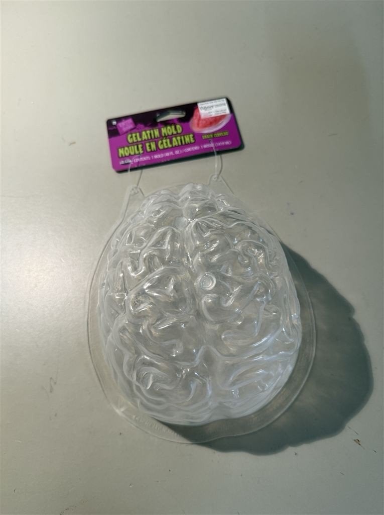 Brain Jelly Mould Halloween Party Dessert - hersen vorm, Ophalen of Verzenden, Nieuw