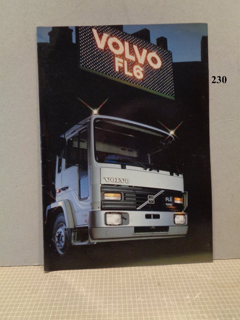 volvo fl 6 folder, Ophalen of Verzenden, Zo goed als nieuw, Volvo