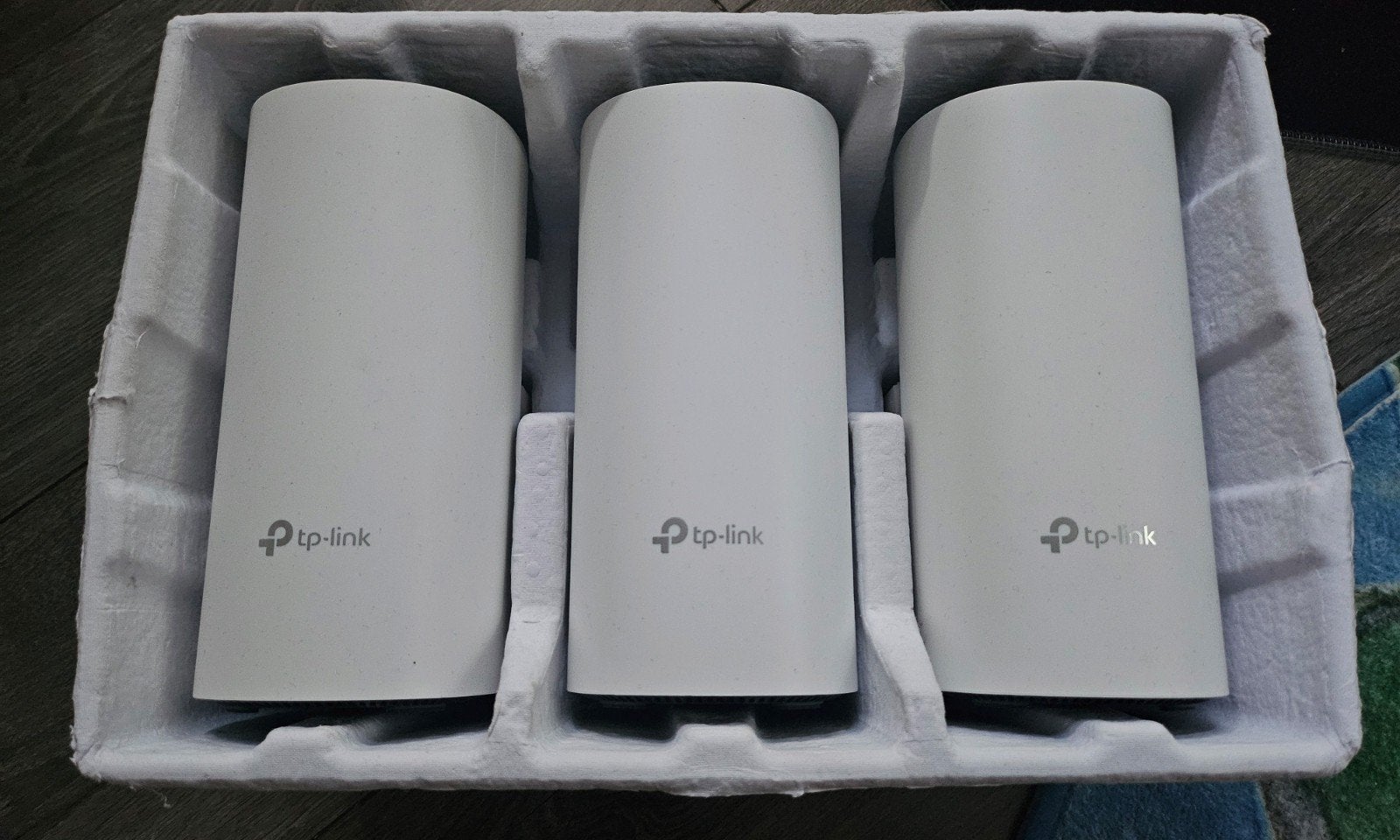 TP- link Deco M4 V2-Mesh Wifi- 3Pack Met adapters Zgan., Computers en Software, Ophalen of Verzenden, Nieuw