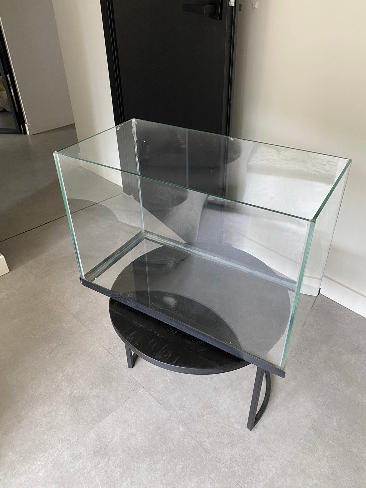 Glazen terrarium, Kooi, Gebruikt, 75 tot 110 cm, Ophalen