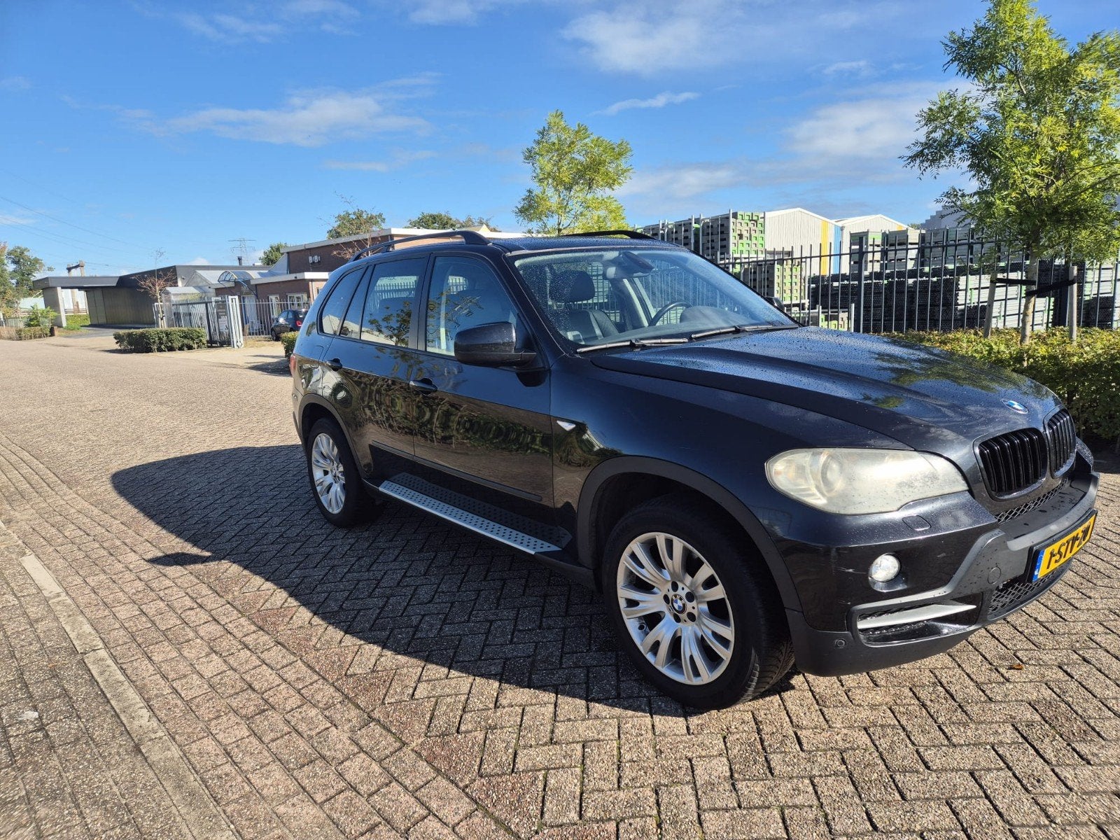 BMW X5 3.0 D Xdrive 2009 Zwart leer airco rijd super, Auto's, Euro 5, 2993 cc, 255 €/maand, Zwart
