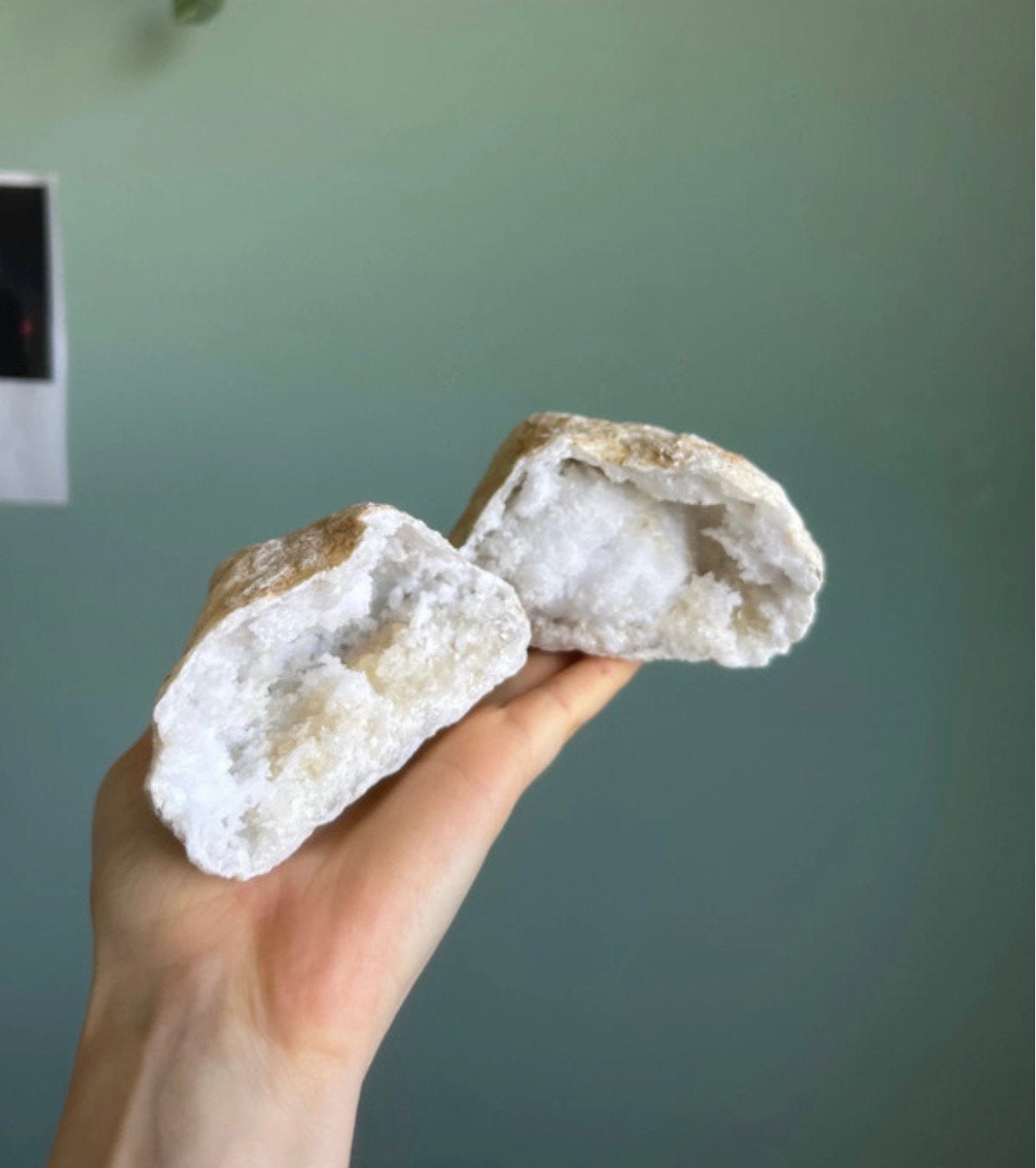 Bergkristal geode XL, Ophalen of Verzenden, Mineraal