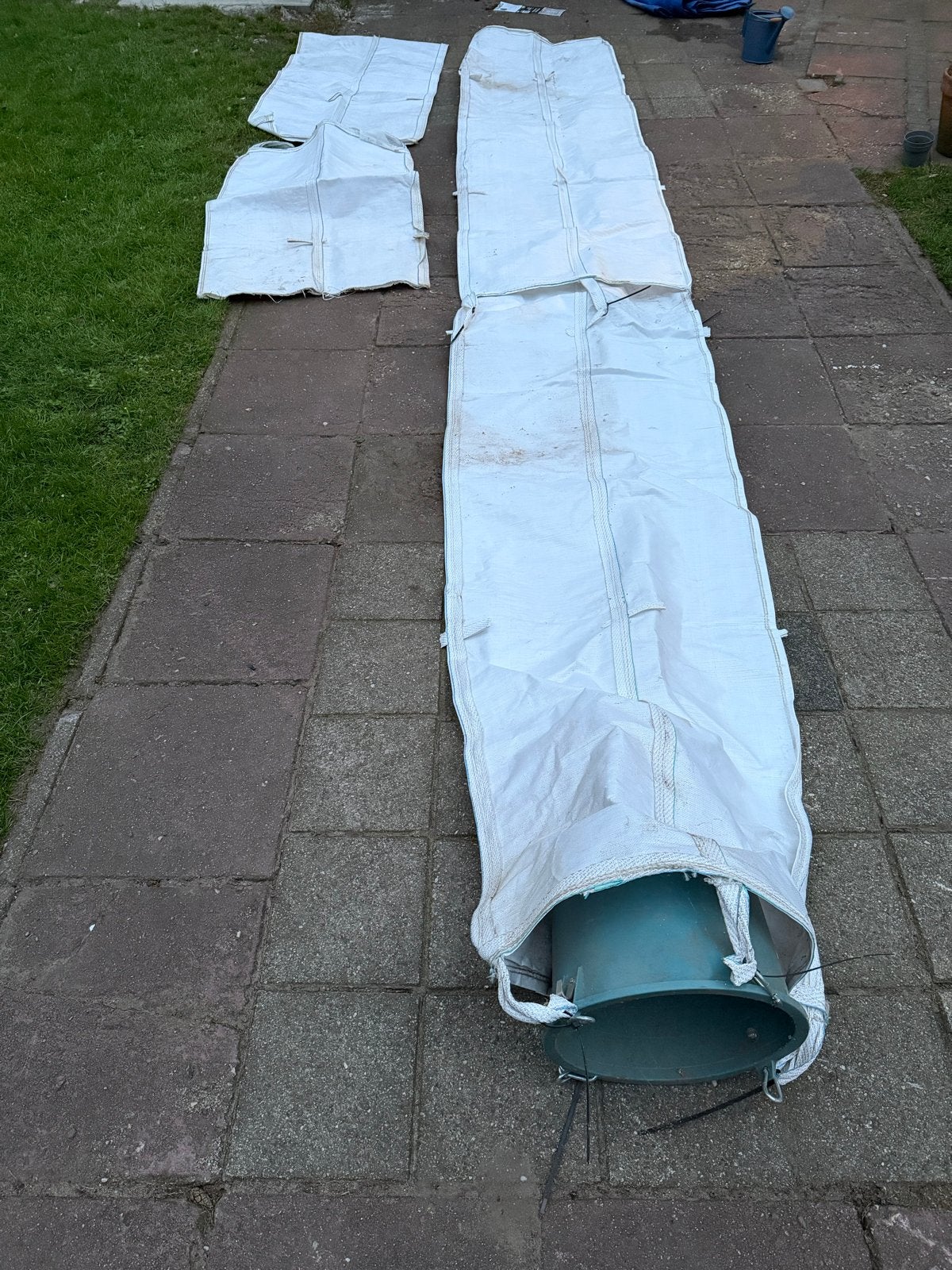 Stortslurf 6 meter - Zo goed als nieuw, Doe-het-zelf en Verbouw, Overige Doe-het-zelf en Verbouw, Ophalen, Zo goed als nieuw
