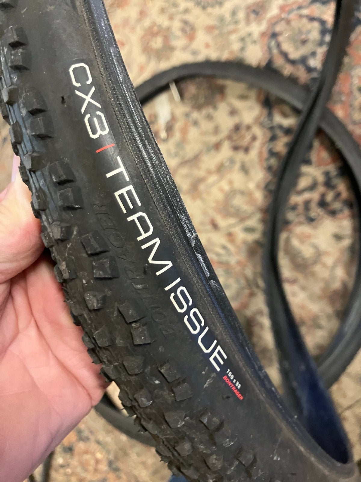 Bontrager CX3 Team Issue Cyclocross Band - Zo goed als nieuw, Band, Ophalen of Verzenden, Zo goed als nieuw, Gravelbike