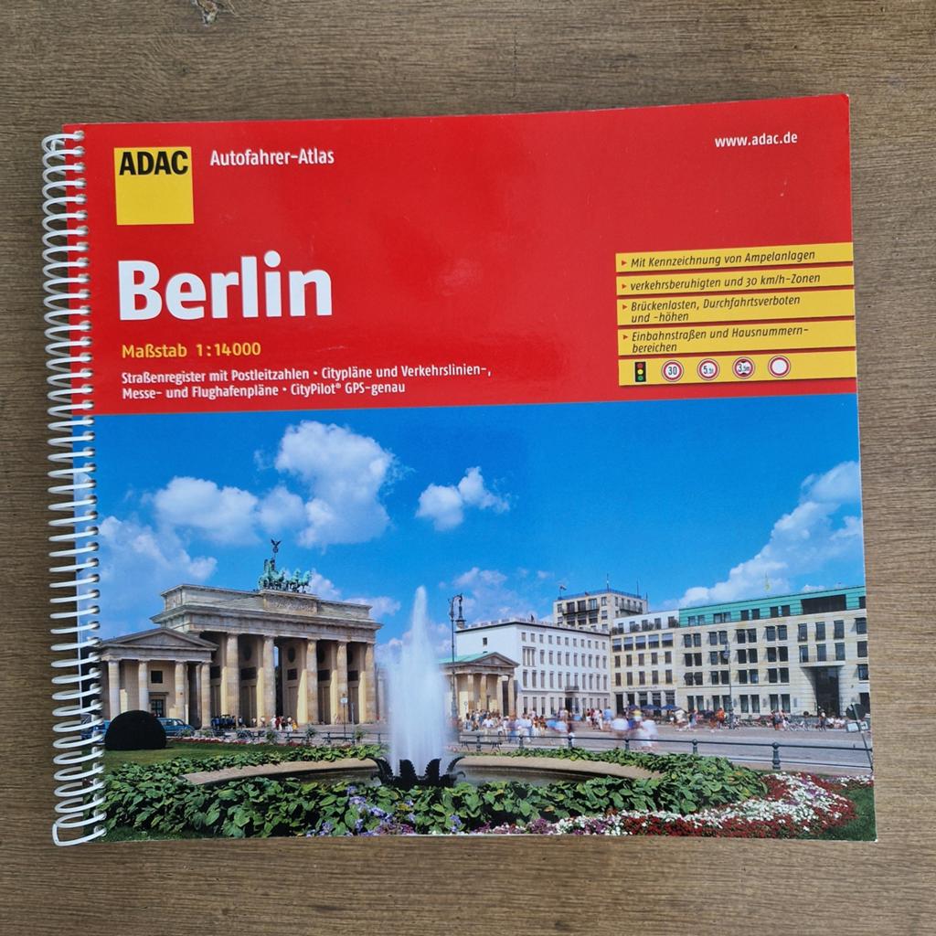 ADAC Stratenboek Berlijn, Boeken, Atlassen en Landkaarten, Overige atlassen, ADAC, 2000 tot heden, Ophalen of Verzenden