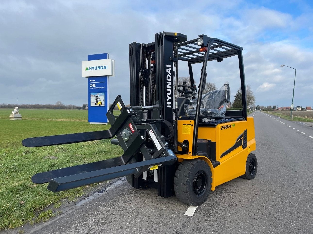Hyundai Heftrucks, Zakelijke goederen, Machines en Bouw | Heftrucks en Intern transport, 2000 tot 3000 kg, Ophalen of Verzenden