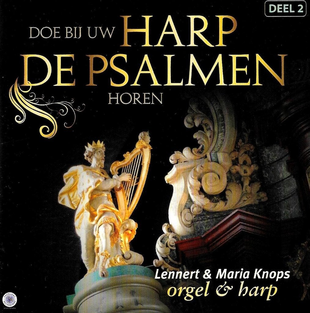 LENNERT & MARIA KNOPS & ORGEL/HARP - DOE BIJ UW HARP....(2)., Cd's en Dvd's, Cd's | Religie en Gospel, Verzenden, Zo goed als nieuw
