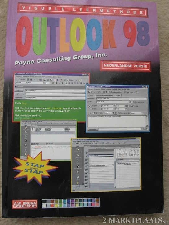 Outlook 98 - Visuele Leermethode, Boeken, Ophalen of Verzenden, Gelezen