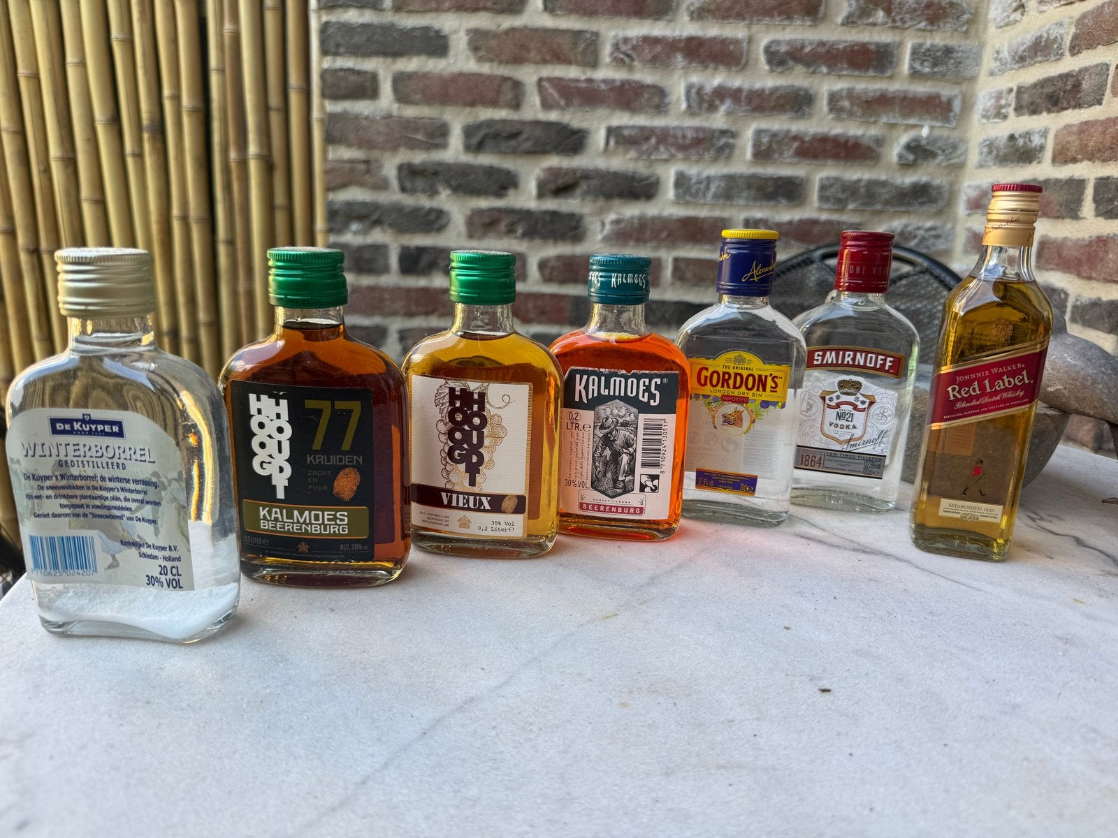Miniatuur sterke drank flesjes - diverse merken., Ophalen, Nieuw