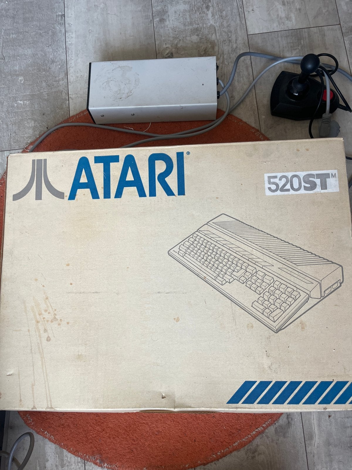 Complete Atari 520 ST set - Werkend met monitor en games, Overige modellen, Met 2 controllers, Ophalen of Verzenden, Gebruikt