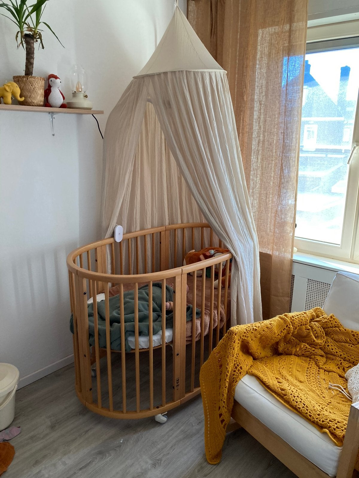 Stokke sleepi bed V2, Ophalen, Zo goed als nieuw, Ledikant