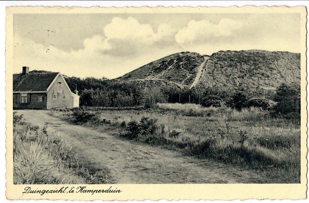 Schoorl - Duingezicht te Kamperduin, Verzenden, 1920 tot 1940, Gelopen, Noord-Holland