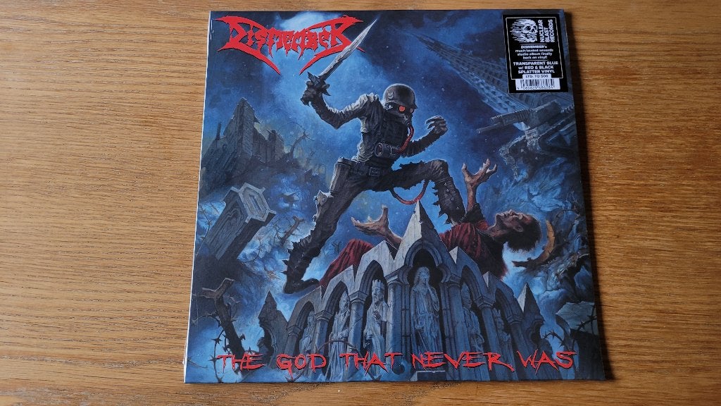 Dismember - The God That Never Was (LP, Clear Blue w/red & B, Ophalen of Verzenden, Nieuw in verpakking