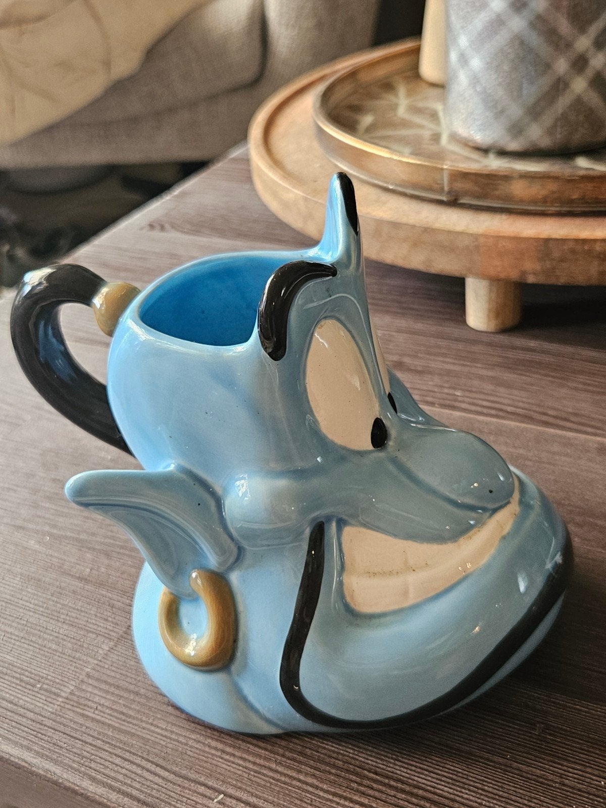 Disney Aladdin Genie Mok 3D Gezicht Robin Williams, Ophalen of Verzenden