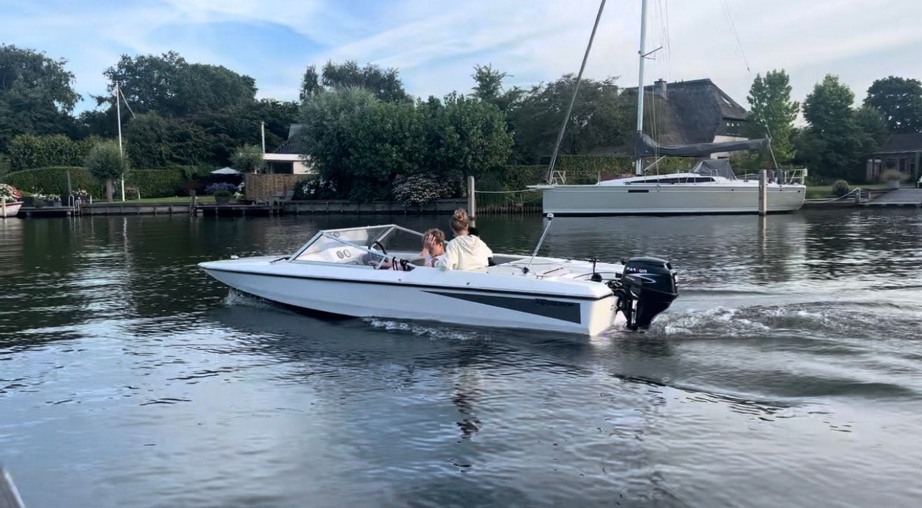 Fletcher speedboot | 9.9 pk Parsun motor  met knik trailer, Watersport en Boten, Speedboten, Ophalen, Overige merken, Gebruikt