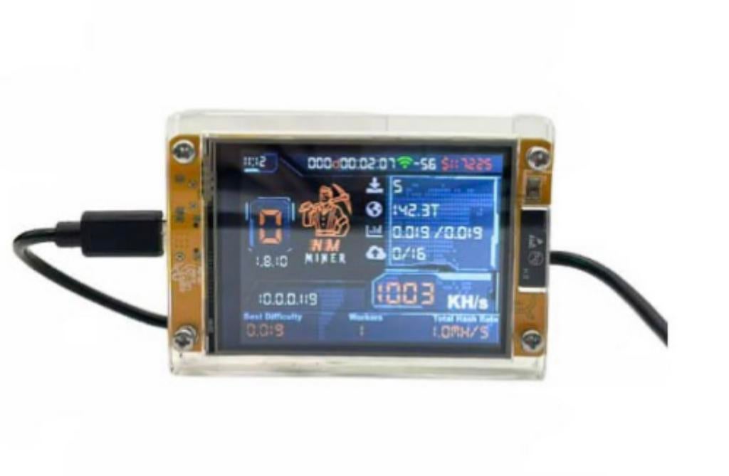 NM TV 154 ESP32 Bitcoin BTC Lottery Miner (Bitmain Antminer), Ophalen of Verzenden, Nieuw