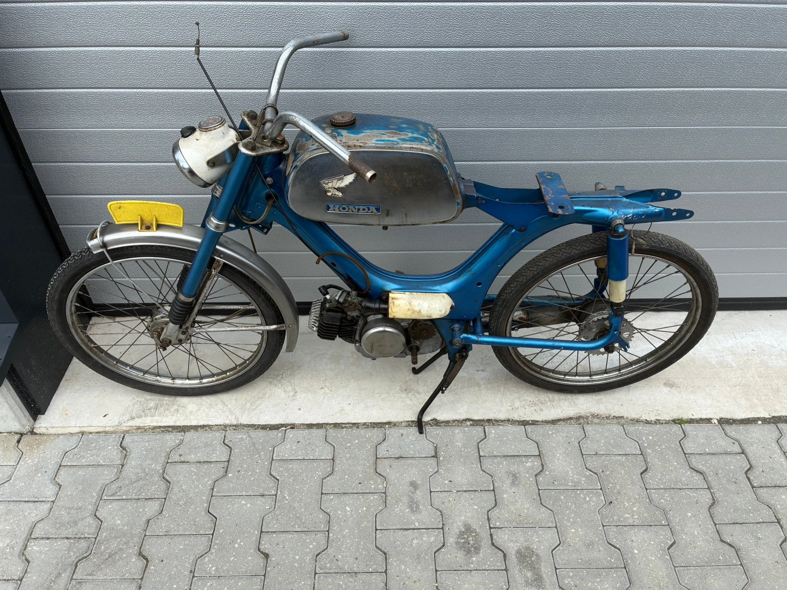 Honda ps50 en partij onderdelen oldtimer brommer, Fietsen en Brommers, Ophalen, Overige merken