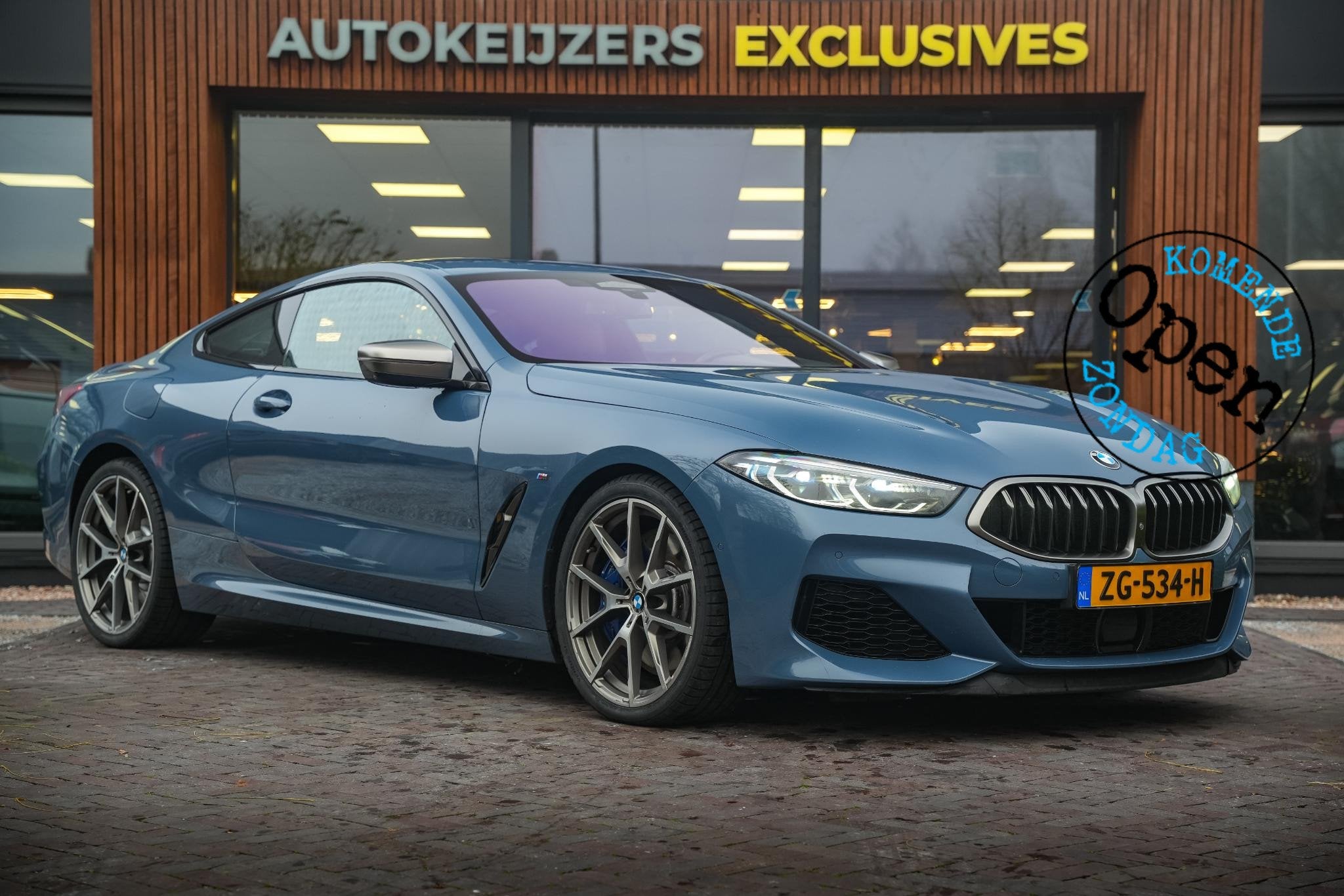 BMW 8-serie M850i xDrive High Executive Laser M Pakket 20'', Auto's, BMW, Automaat, Gebruikt, 1865 kg, 120 €/maand