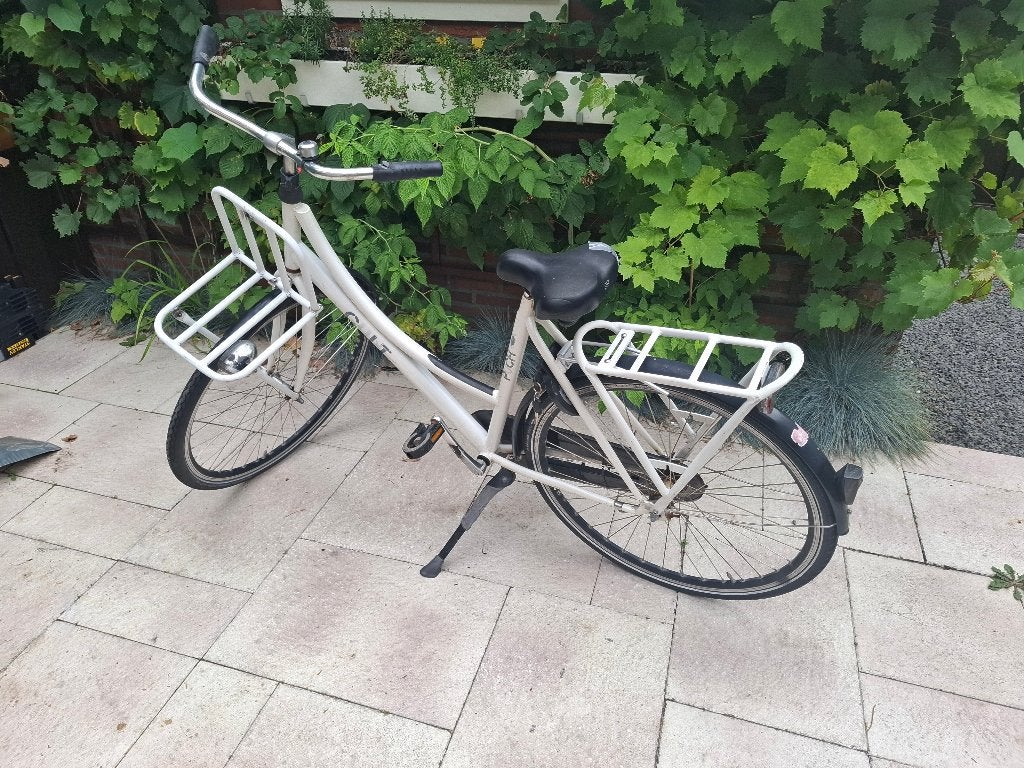 4e hands fiets Puch CultX wit, Terugtraprem, Gebruikt, 50 tot 53 cm, Ophalen