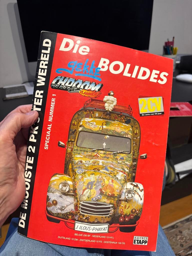 Die Gekke Bolides - Speciale editie 2CV, Ophalen of Verzenden, Gelezen, Citroën