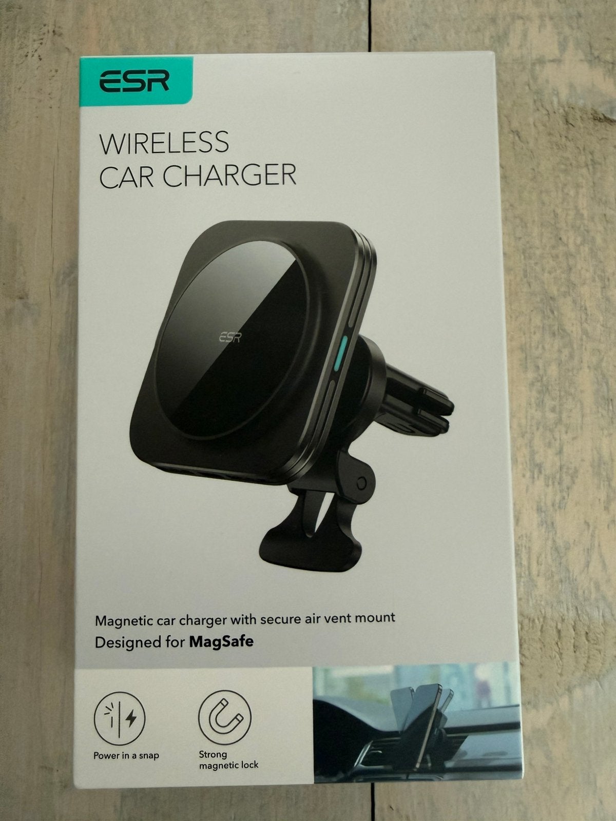 ESR HaloLock Wireless Car Charger, Ophalen of Verzenden, Zo goed als nieuw, Auto