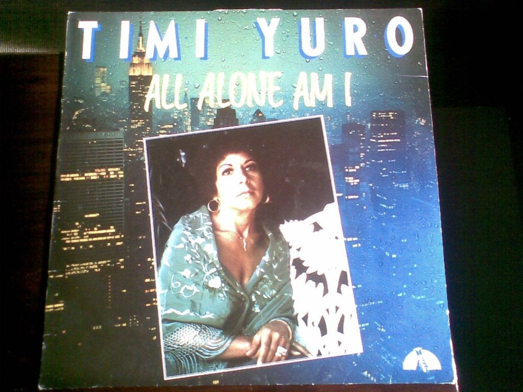 LP - Timi Yuro - All alone am I, Ophalen of Verzenden, Zo goed als nieuw, Pop, LP