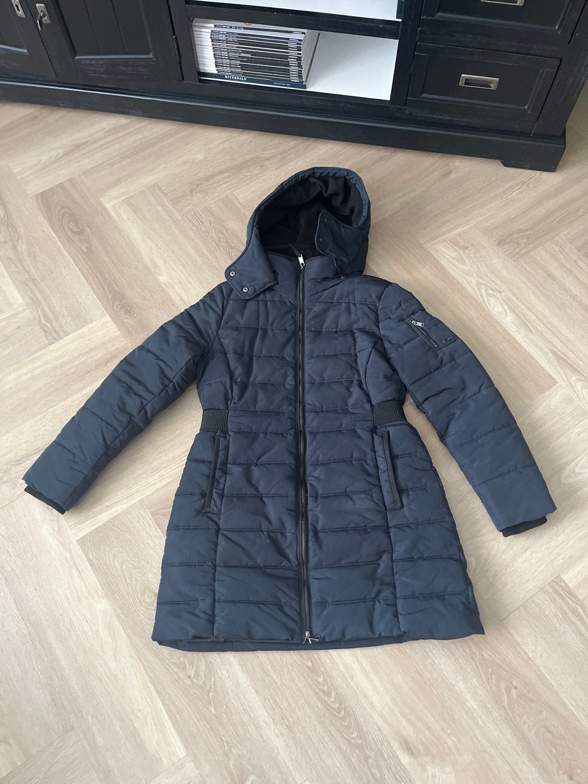 Esprit winterjas dames, maat L, zo goed als nieuw, Ophalen of Verzenden, Zo goed als nieuw, Maat 42/44 (L), Blauw