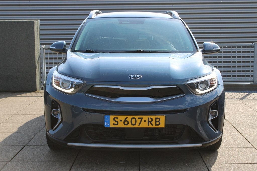 Kia Stonic 1.0 T-GDI DynamicPlusLine Edition 100PK AUTOMAAT, Gebruikt, Euro 6, Blauw, Automatische klimaatregeling
