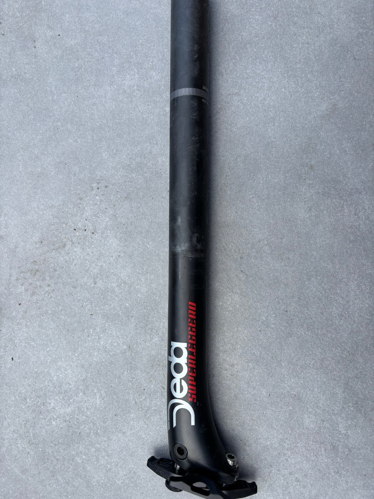Deda Superleggero Carbon Zadelpen 25mm setback, Fietsen en Brommers, Ophalen of Verzenden, Racefiets, Zadel, Carbon