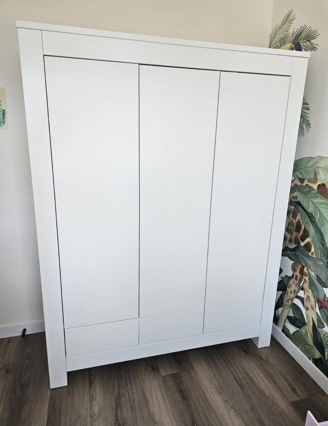 Kidsmill Alaska 2 driedeurs kast wit, Ophalen, Kast, 50 tot 70 cm, 105 cm of meer
